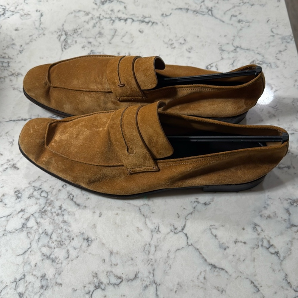 Zegna Men’s 10 light Brown Loafter